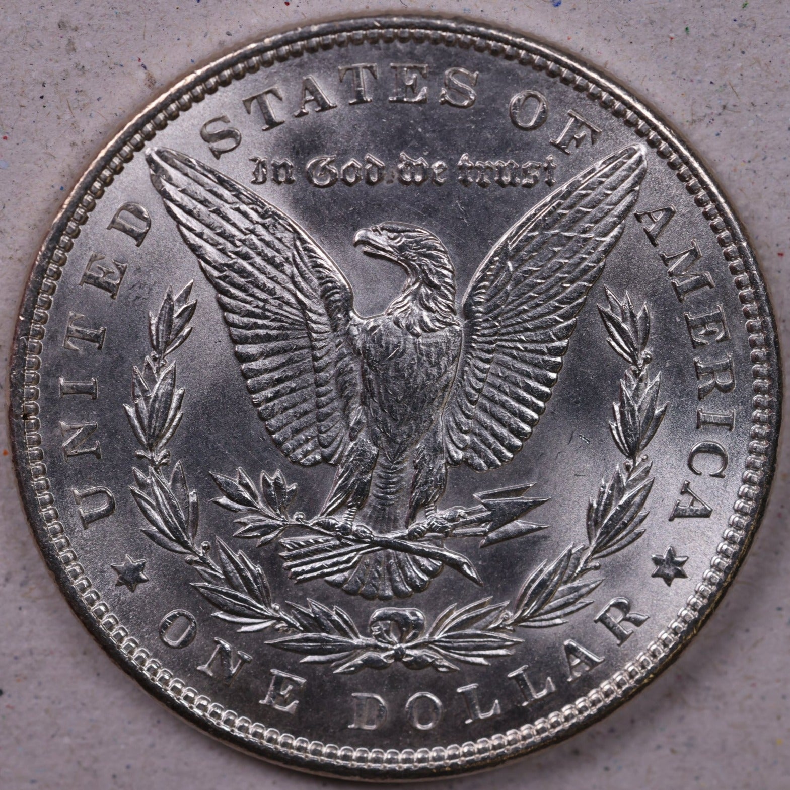 1899 Morgan Silver Dollar., Mint State, Uncirculated Coin., Store #1208