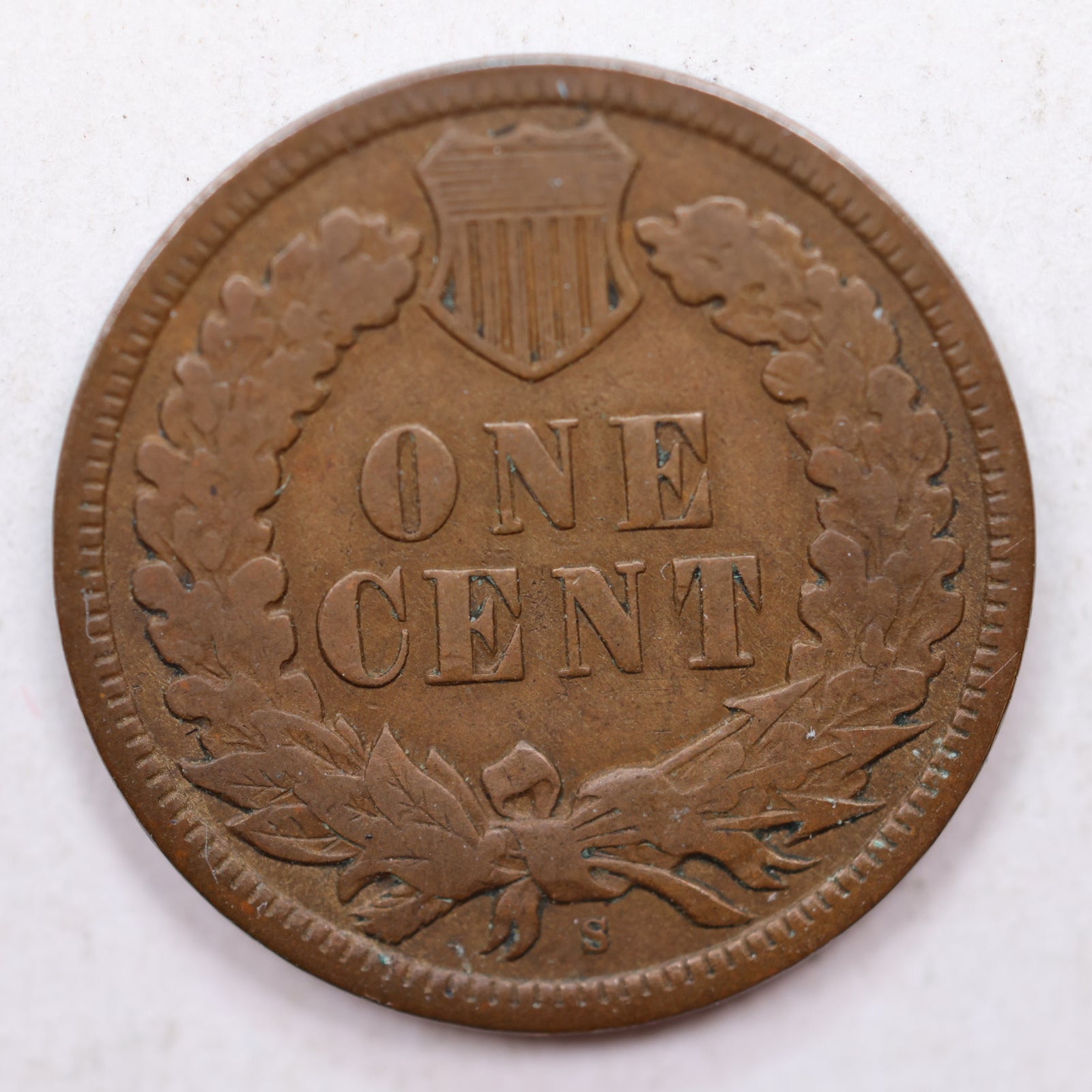 1908-S Indian Head Cents, Nice Circulated Collectible Coin, Store Sale #CT0700