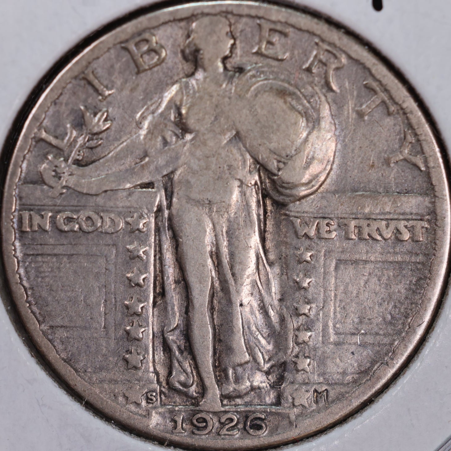 1926-S Standing Liberty Quarter, Very Fine Circulated Coin, Store #QR0104