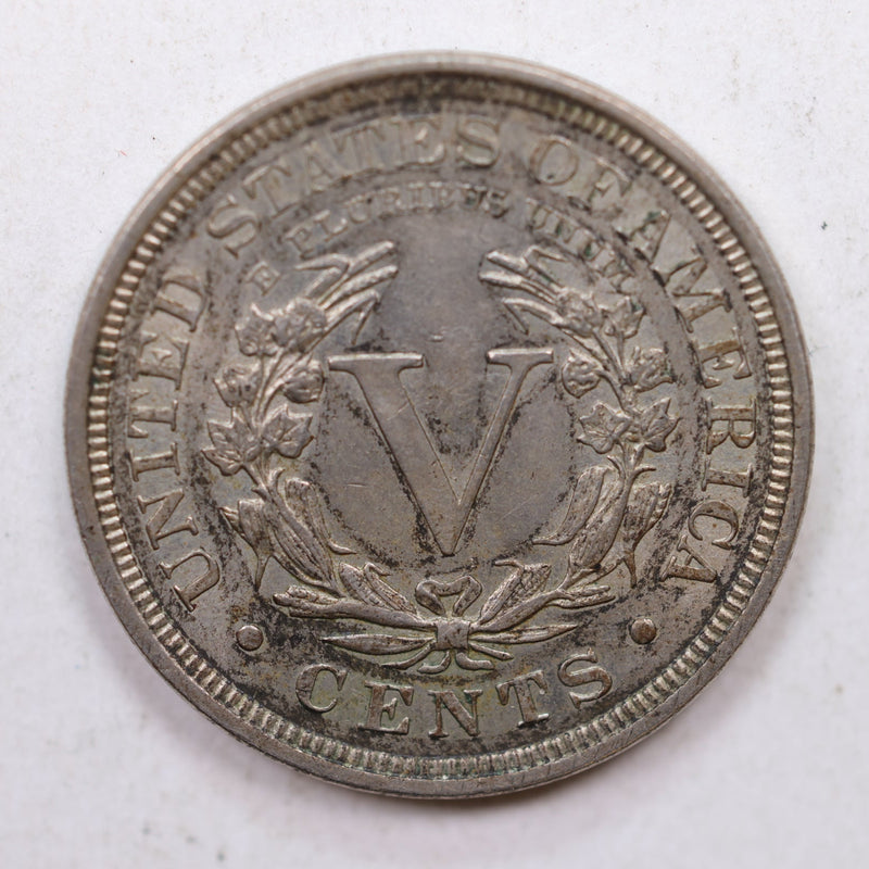 1903 Liberty (V) Nickel, Nice Slider, About Uncirculated, Store SALE