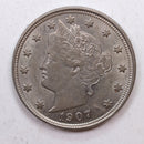 1903 Liberty (V) Nickel, Gem Collectible About Uncirculated Coin, Store SALE