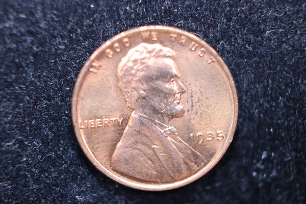 1935 Lincoln Wheat Cents, Affordable Uncirculated Coin, SALE #88110