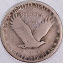 1926-S Standing Liberty Quarter, Fine Circulated Coin, Store
