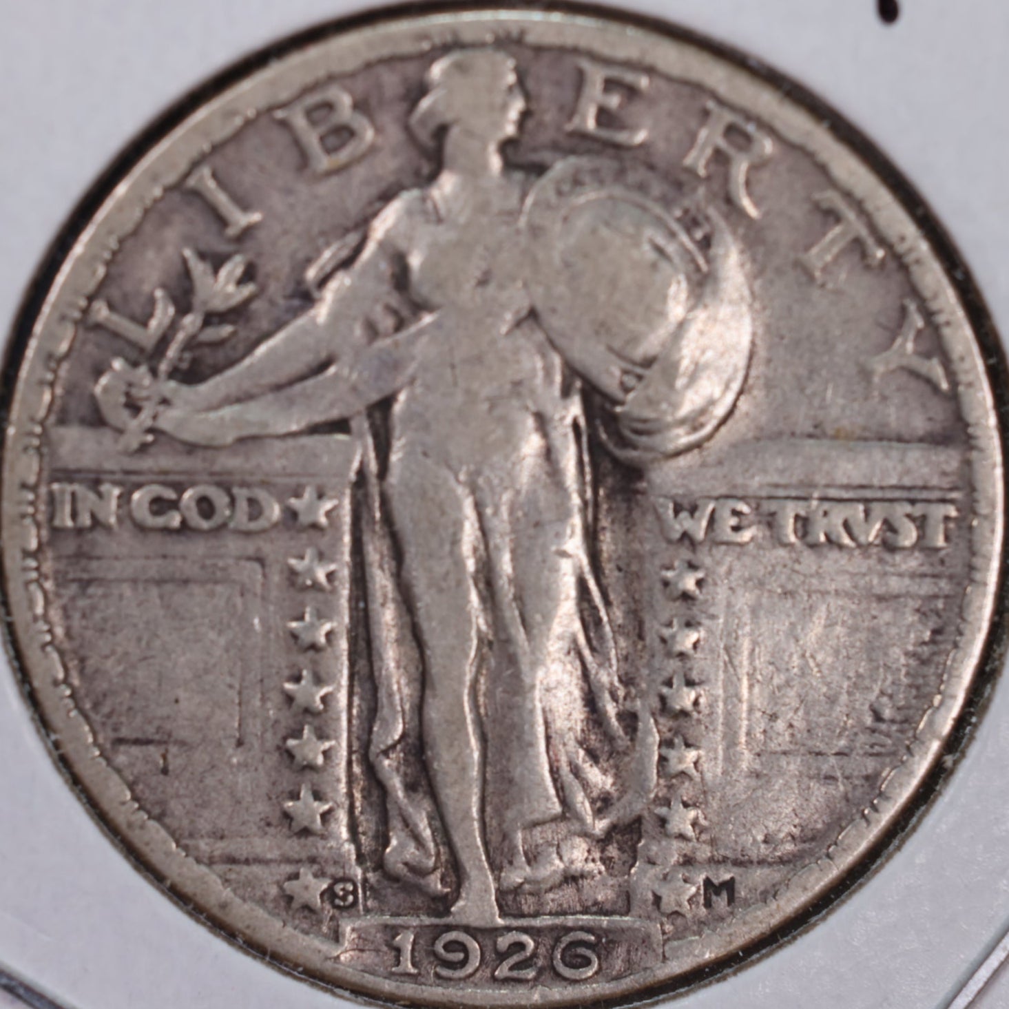 1926-S Standing Liberty Quarter, Very Fine Circulated Coin, Store #QR0111