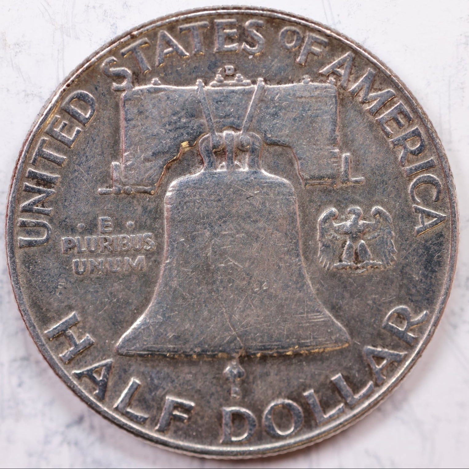 1962-D Franklin Half Dollar, Very Good Circulated Coin, Store #HR1221