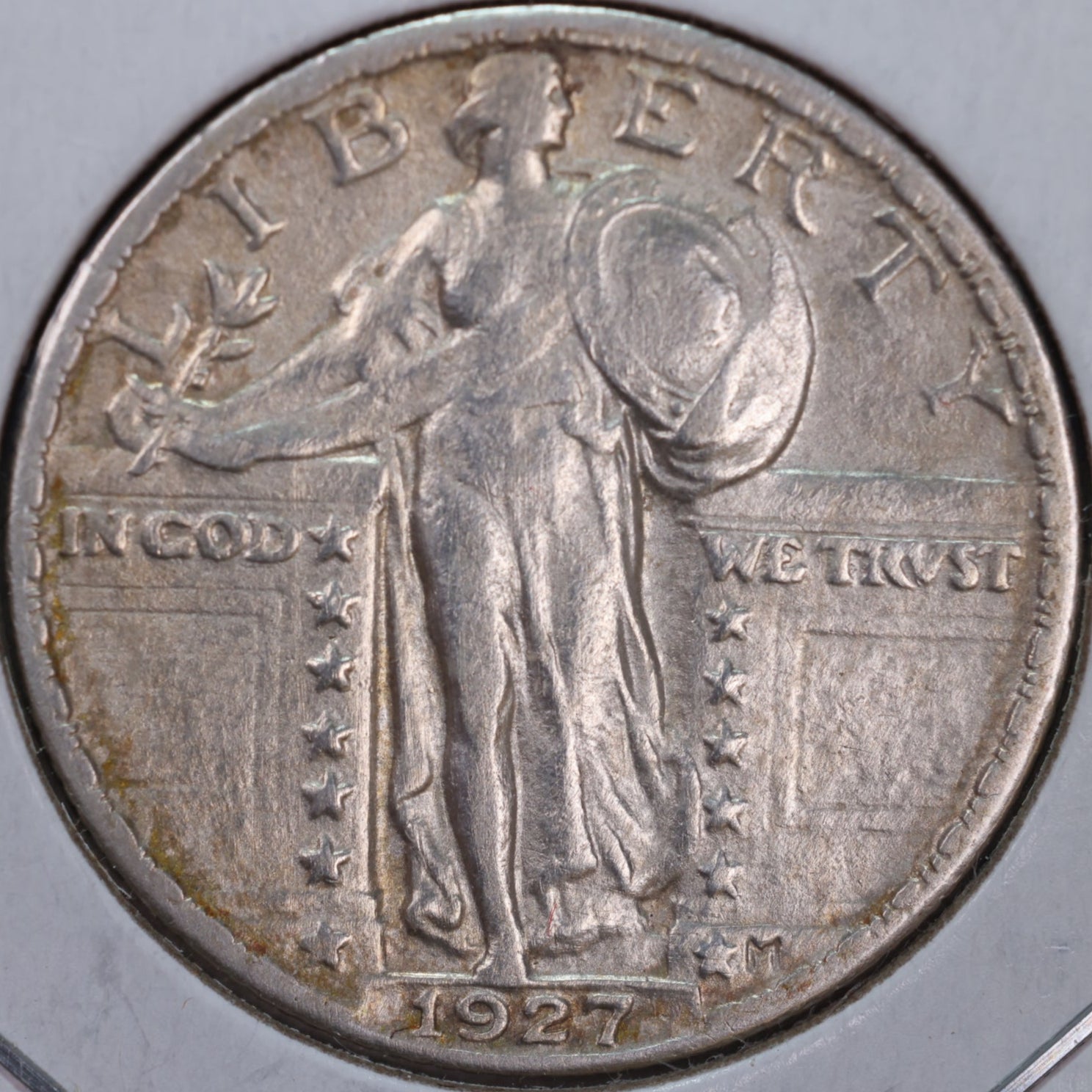 1927 Standing Liberty Quarter, Extra Fine Circulated Coin, Store #QR0116