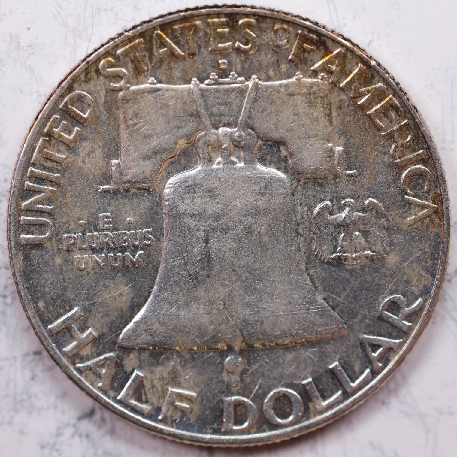 1962-D Franklin Half Dollar, Very Good Circulated Coin, Store #HR1226