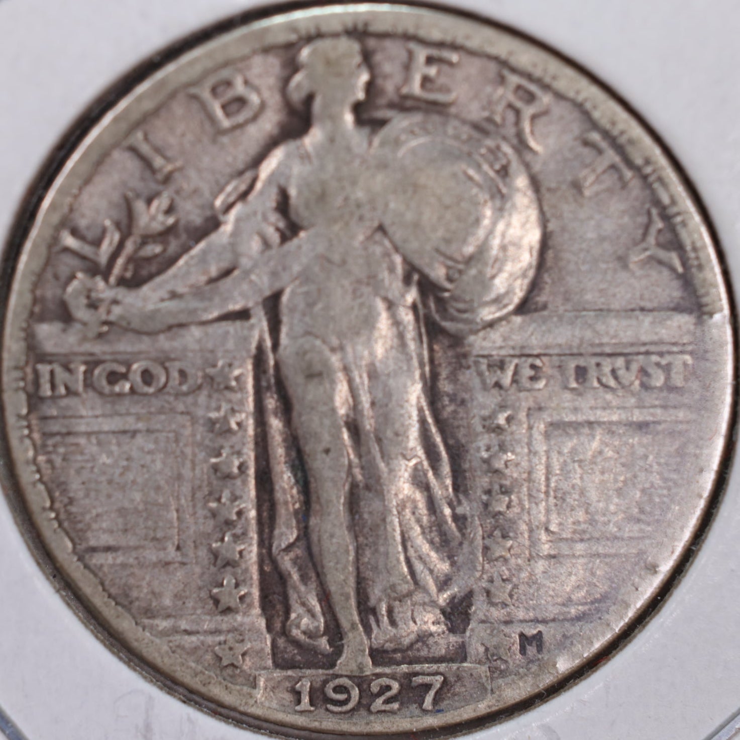 1927 Standing Liberty Quarter, Fine Circulated Coin, Store #QR0118