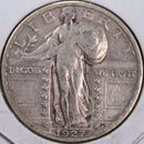 1927 Standing Liberty Quarter, Very Fine+ Circulated Coin, Store