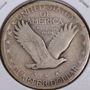 1927-D Standing Liberty Quarter, Very Good+ Circulated Coin, Store