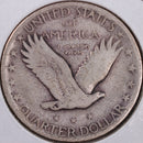 1927-S Standing Liberty Quarter, Fine Circulated Coin, Store