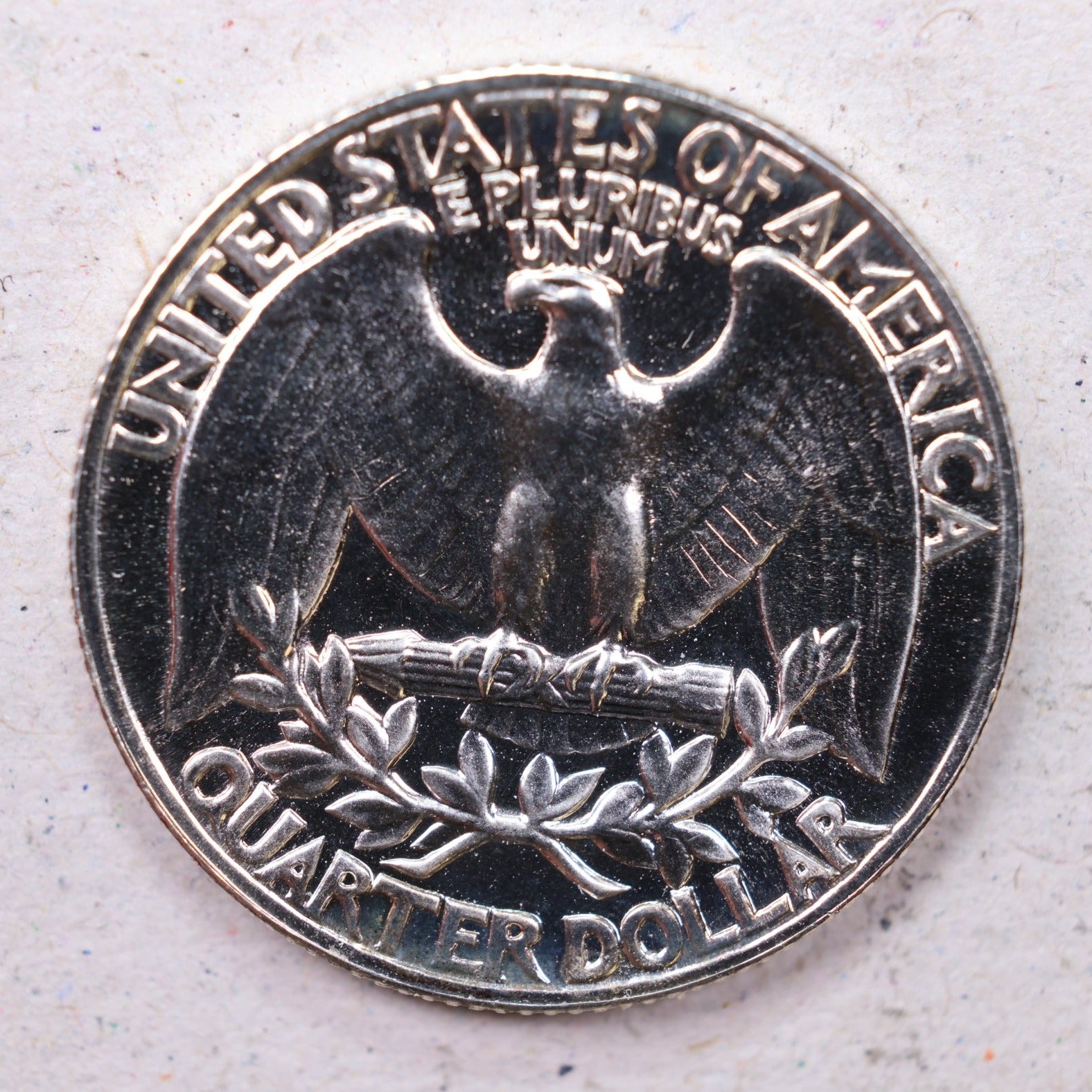 1957 Washington Silver Quarter, Proof Strike Coin, Store #1160