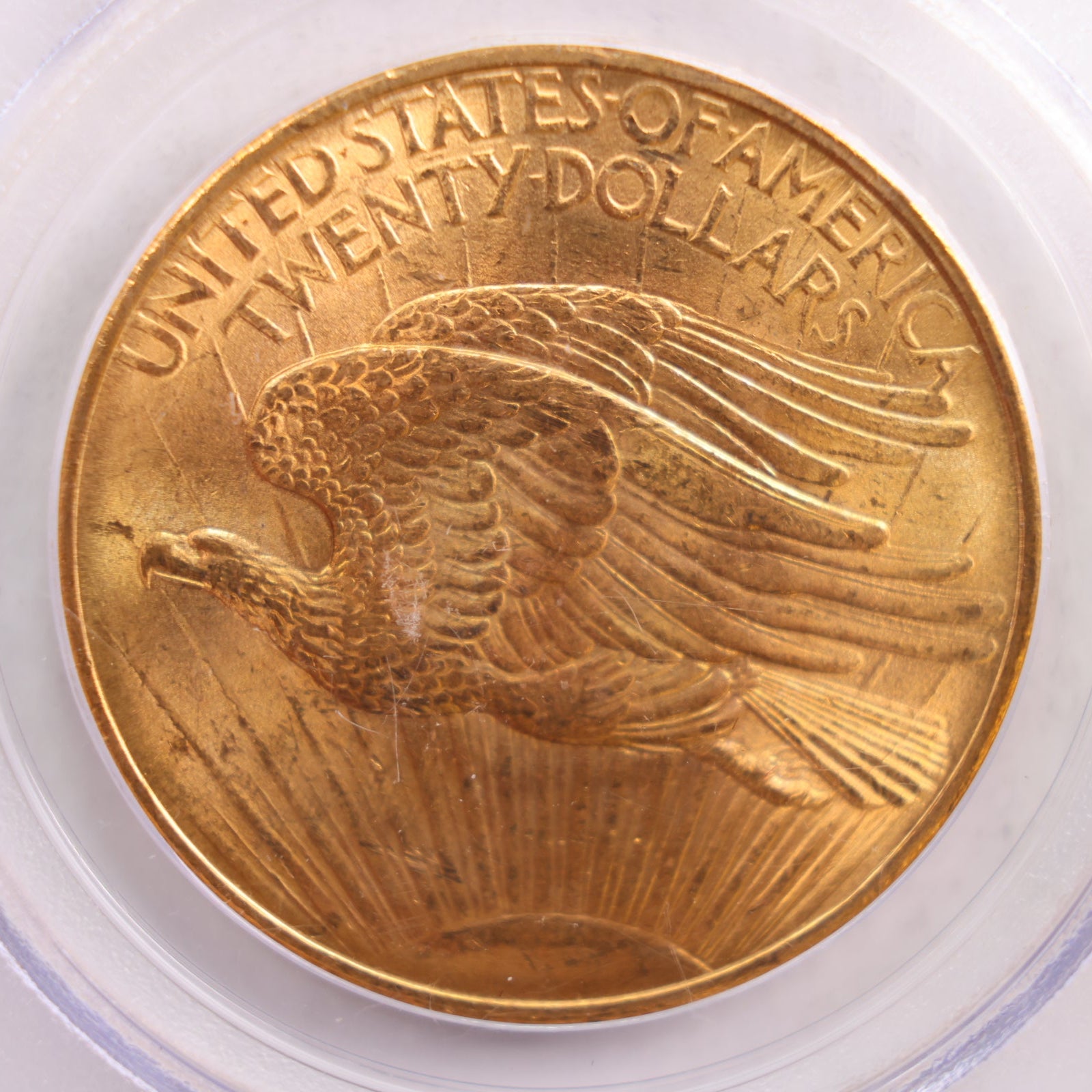 1908 $20 Gold Liberty Double Eagle, 'No Motto', PCGS MS-64,  Store Sale #G0021.