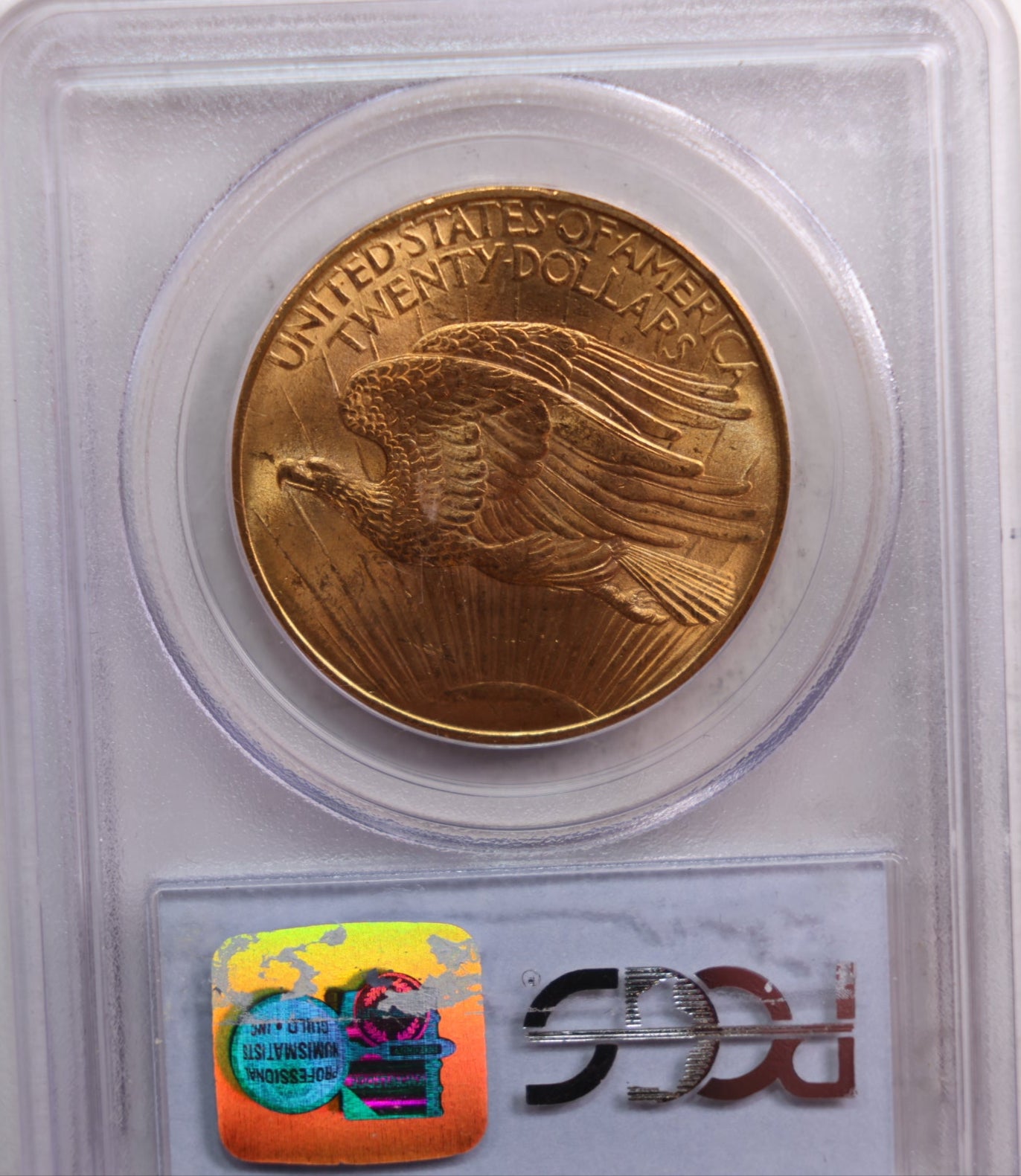 1908 $20 Gold Liberty Double Eagle, 'No Motto', PCGS MS-64,  Store Sale #G0021.