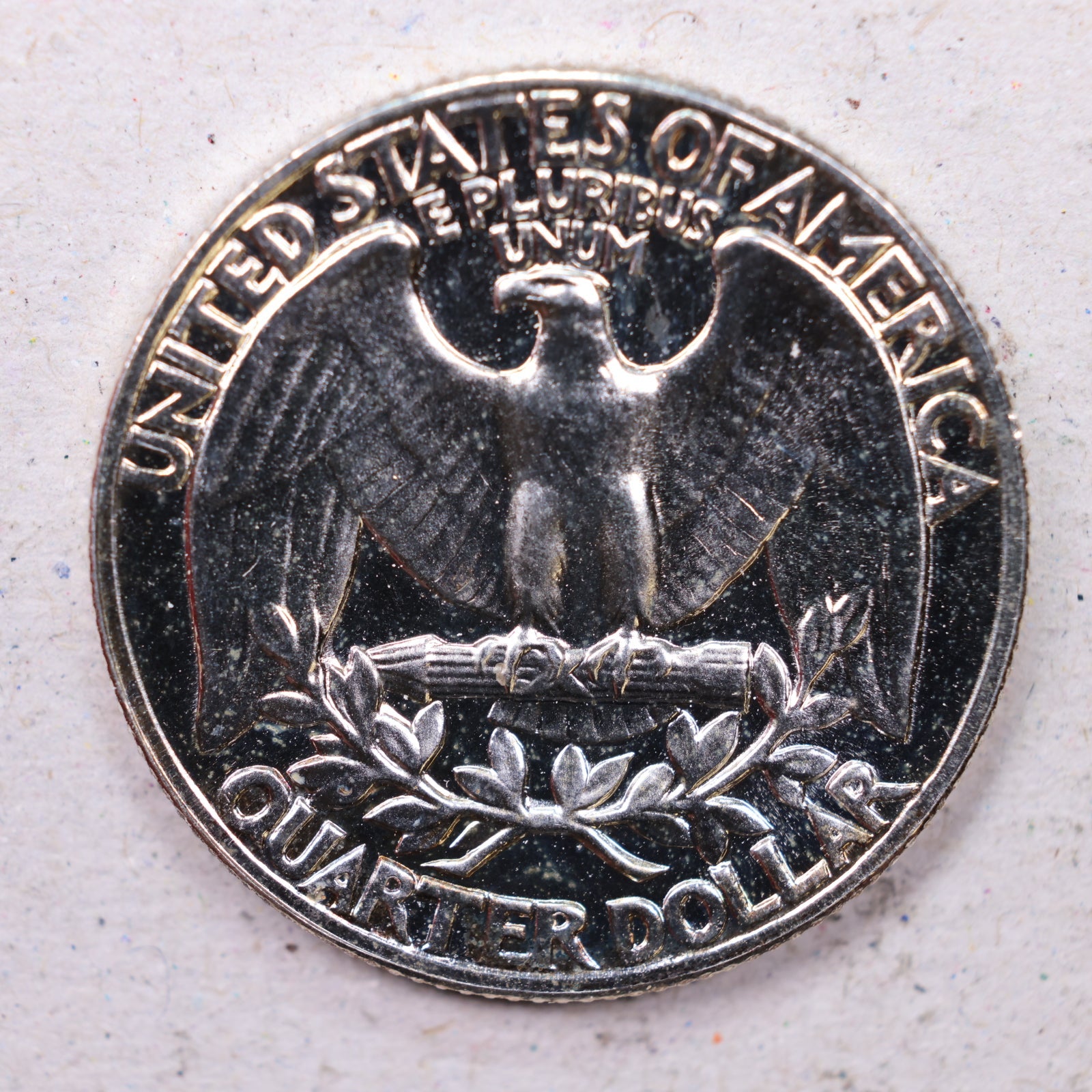 1959 Washington Silver Quarter., Gem Proof Strike Coin., Store #1162