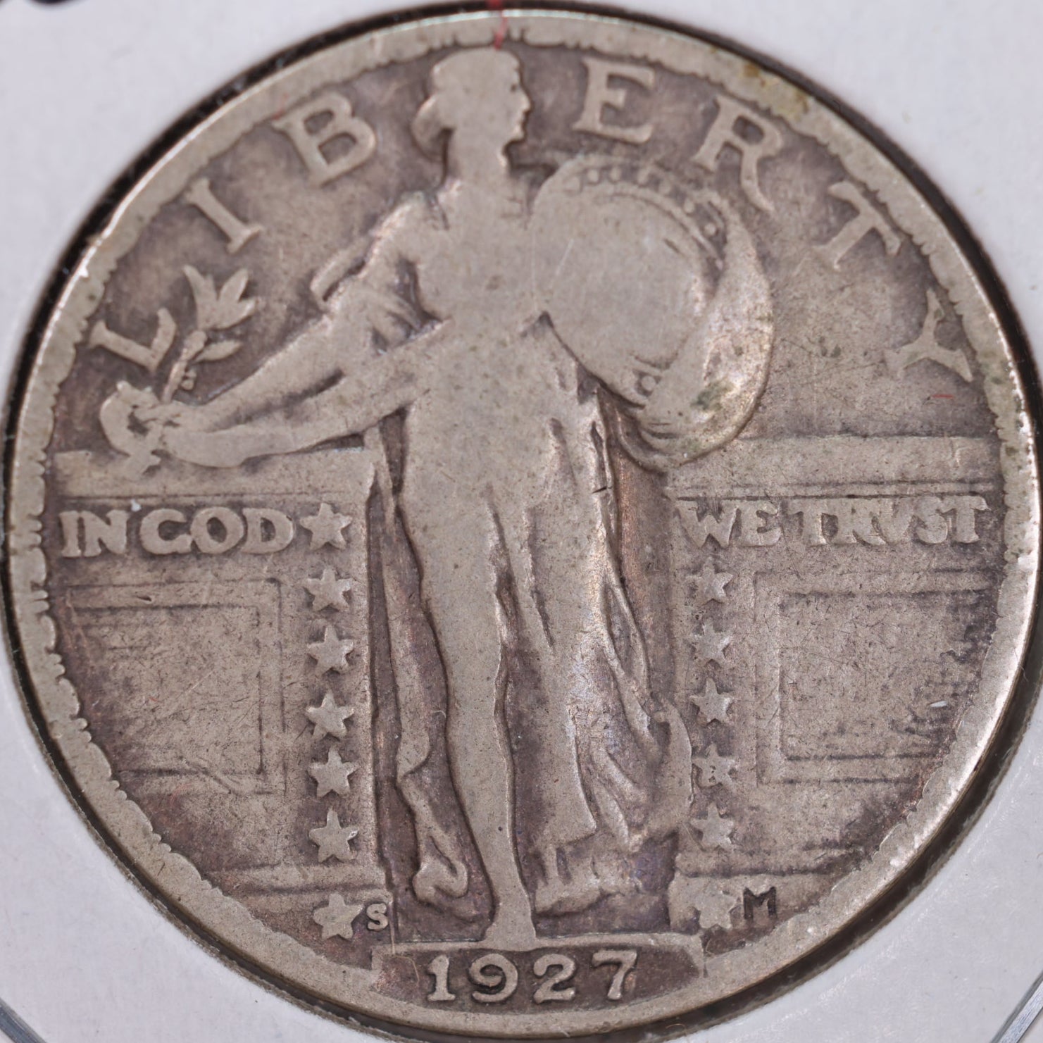 1927-S Standing Liberty Quarter, Very Fine Circulated Coin, Store #QR0130