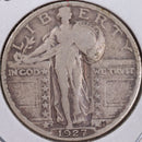 1927-S Standing Liberty Quarter, Very Fine Circulated Coin, Store