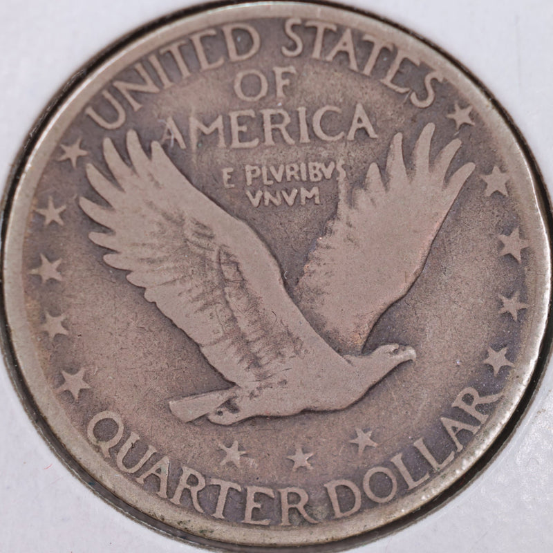 1927-S Standing Liberty Quarter, Very Fine Circulated Coin, Store