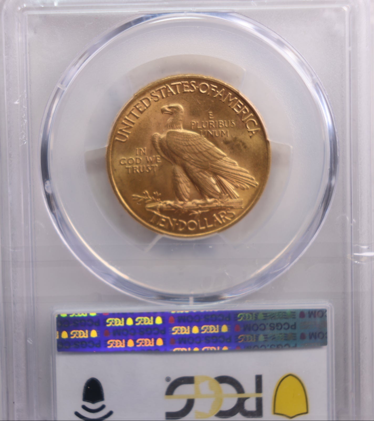 1911 $10 Gold Indian, Nice Eye Appeal, PCGS MS-62,  Store Sale #G0023.