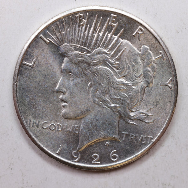 1926-S Peace Silver Dollar, Nice Uncirculated Coin., Store Sale #DR0697.