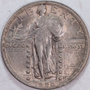 1920 Standing Liberty Quarter, Abt Uncirculated+ Coin, Store