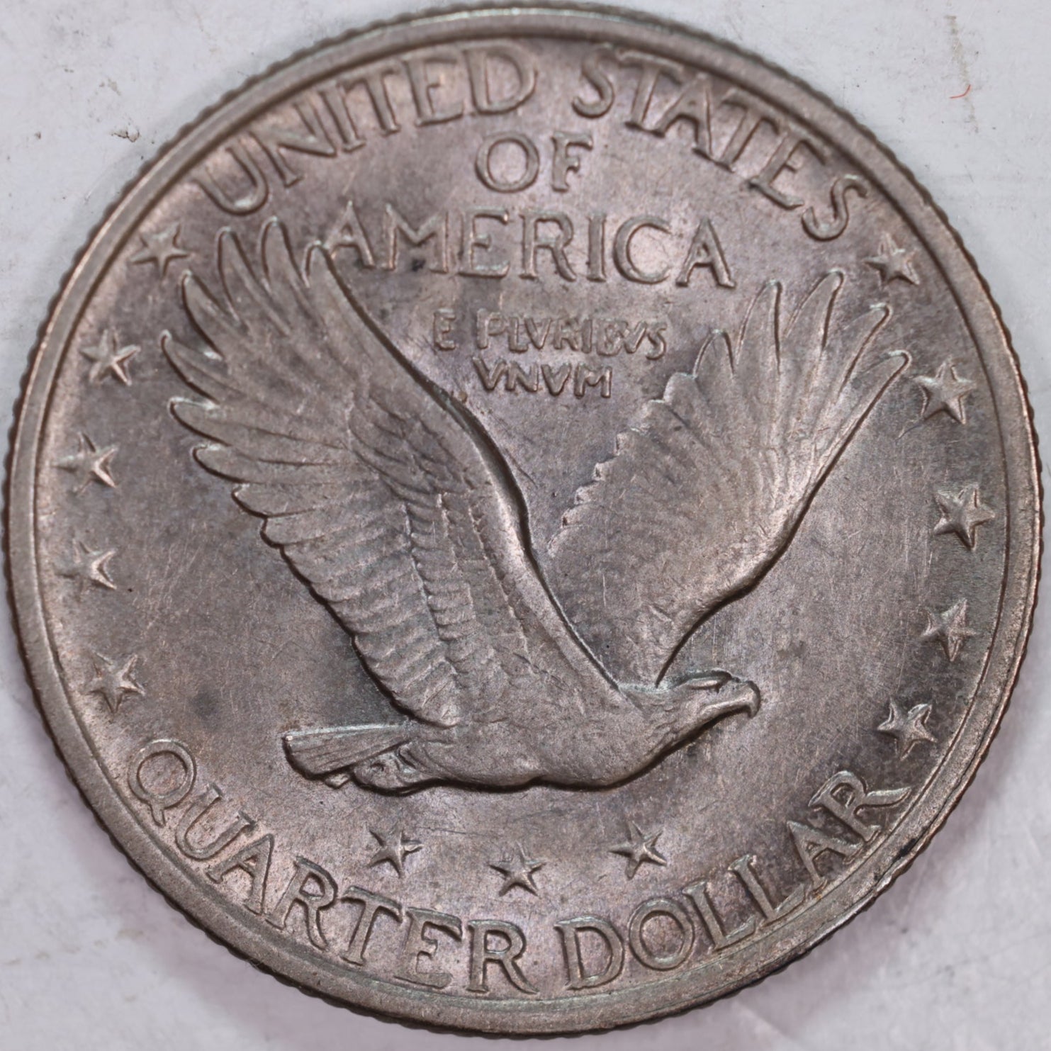 1920 Standing Liberty Silver Quarter, About Uncirculated/Slider, Store #QR0137