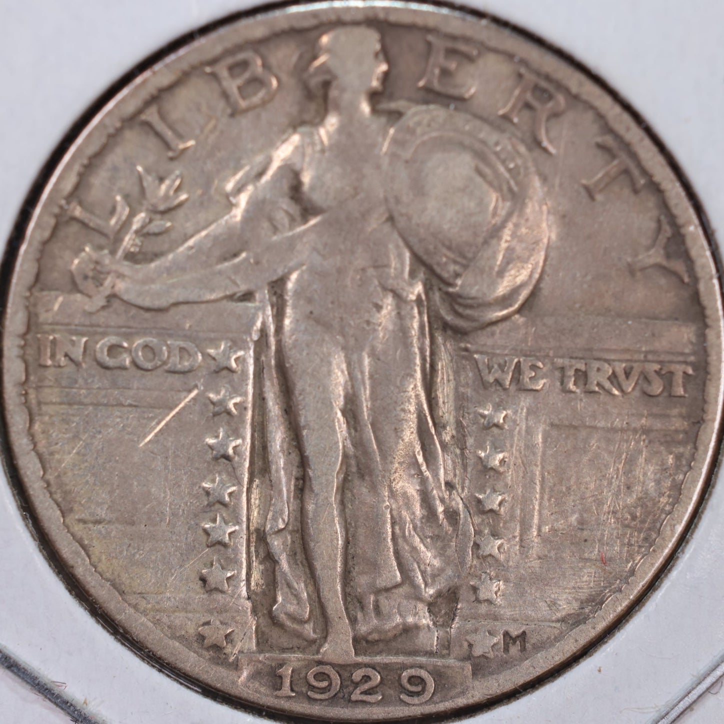 1929 Standing Liberty Quarter, Extra Fine Circulated Coin, Store #QR0142