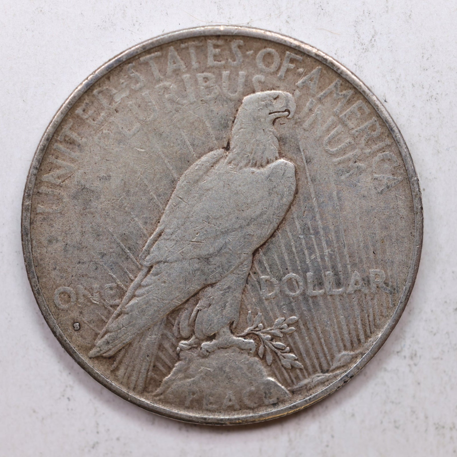 1935-S Peace Silver Dollar, Nice Circulated Condition, Coin., Store Sale #DR0709.