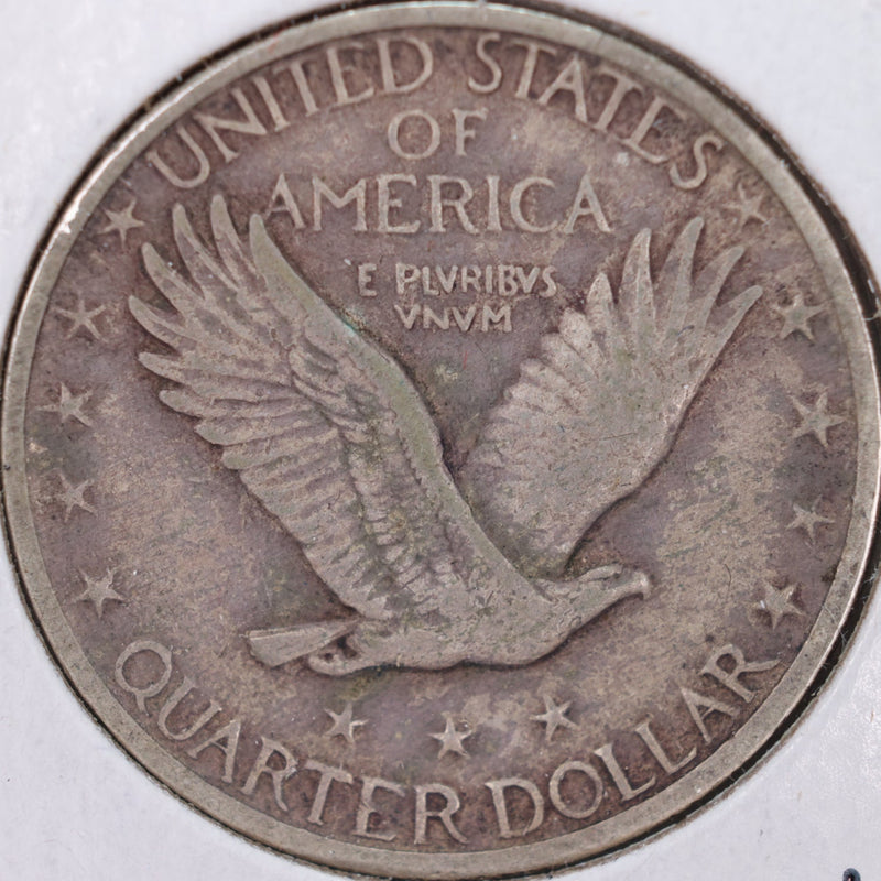 1929-S Standing Liberty Quarter, Extra Fine+ Circulated Coin, Store