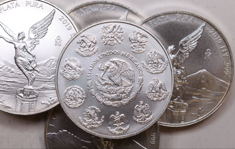 Mexican 1 ONZA Coin, Various Dates, Demanding on in Stock, Store SALE