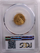 1910 $2.50 Quarter Eagle, Indian, Gold Coin, PCGS AU-58, Store Sale