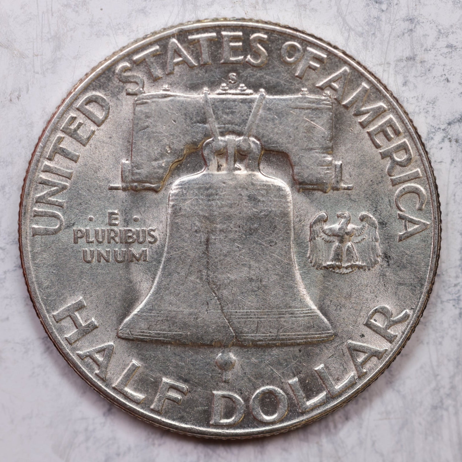 1951-S Franklin Half Dollar, Mint State Uncirculated Coin, Store #HR1260