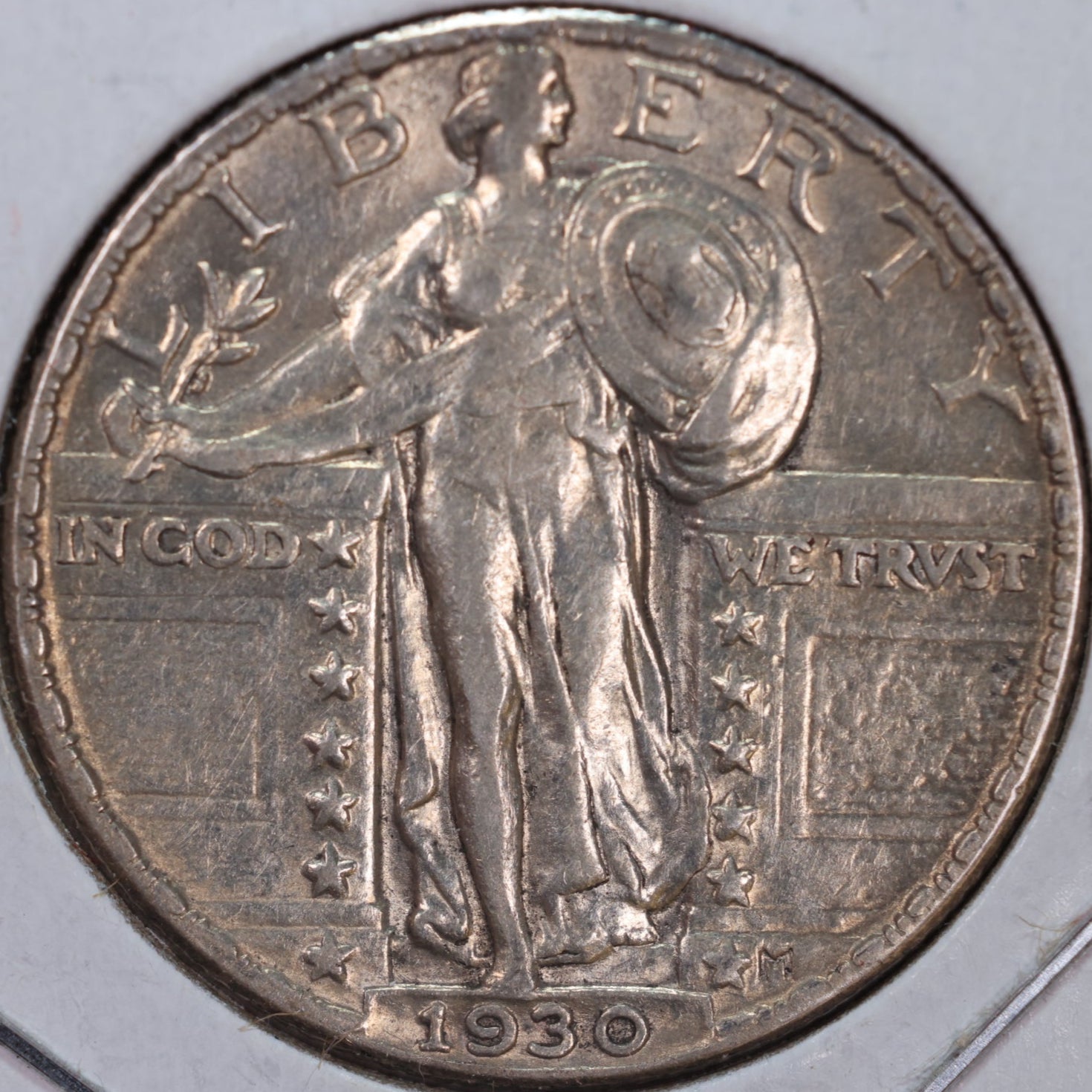 1930 Standing Liberty Quarter, About Uncirculated Coin, Store #QR0153