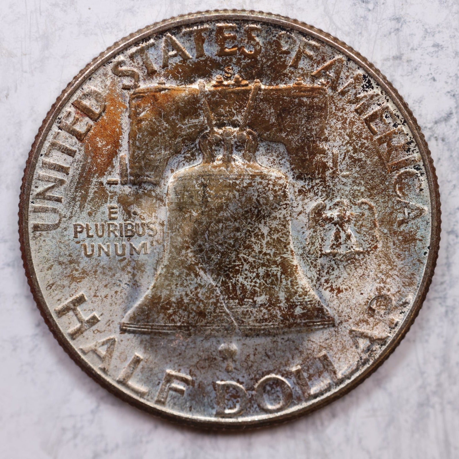 1951-S Franklin Half Dollar, Mint State Uncirculated Coin, Store #HR1261