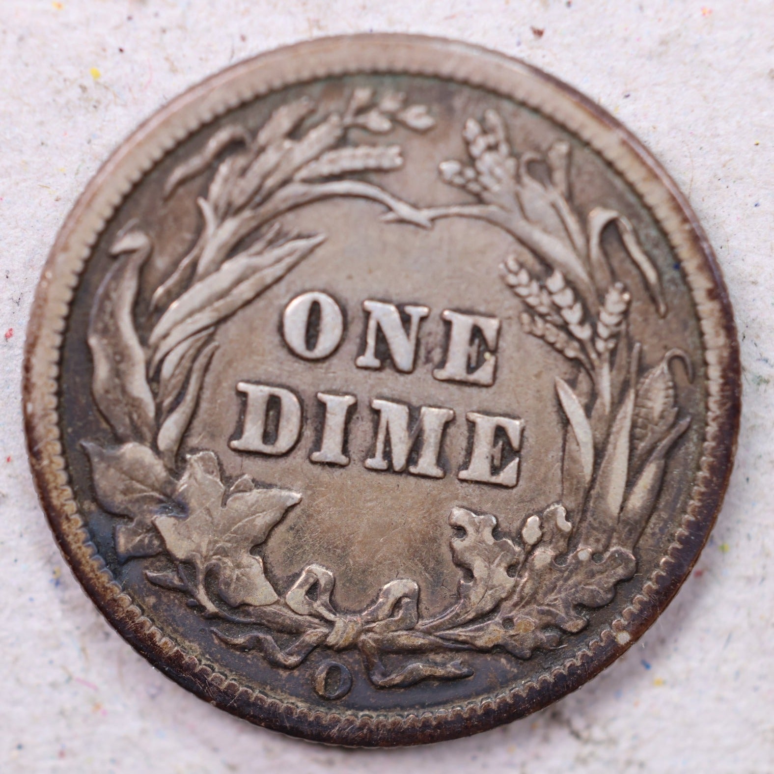 1901-O Barber Silver Dime., Very Fine Circulated Coin., Store #1188