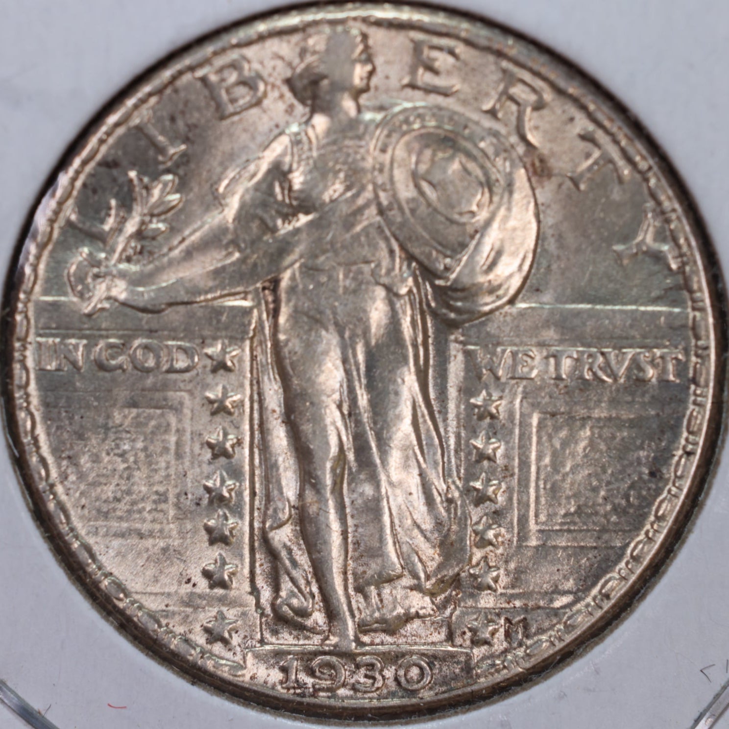 1930 Standing Liberty Quarter, Mint State Uncirculated Coin, Store #QR0154