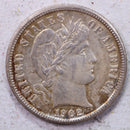 1902 Barber Silver Dime., Extra Fine Circulated Coin., Store
