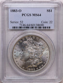 1883-O Morgan Silver Dollar, Uncirculated, PCGS MS-64, Store SALE