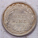 1902 Barber Silver Dime., Extra Fine Circulated Coin., Store