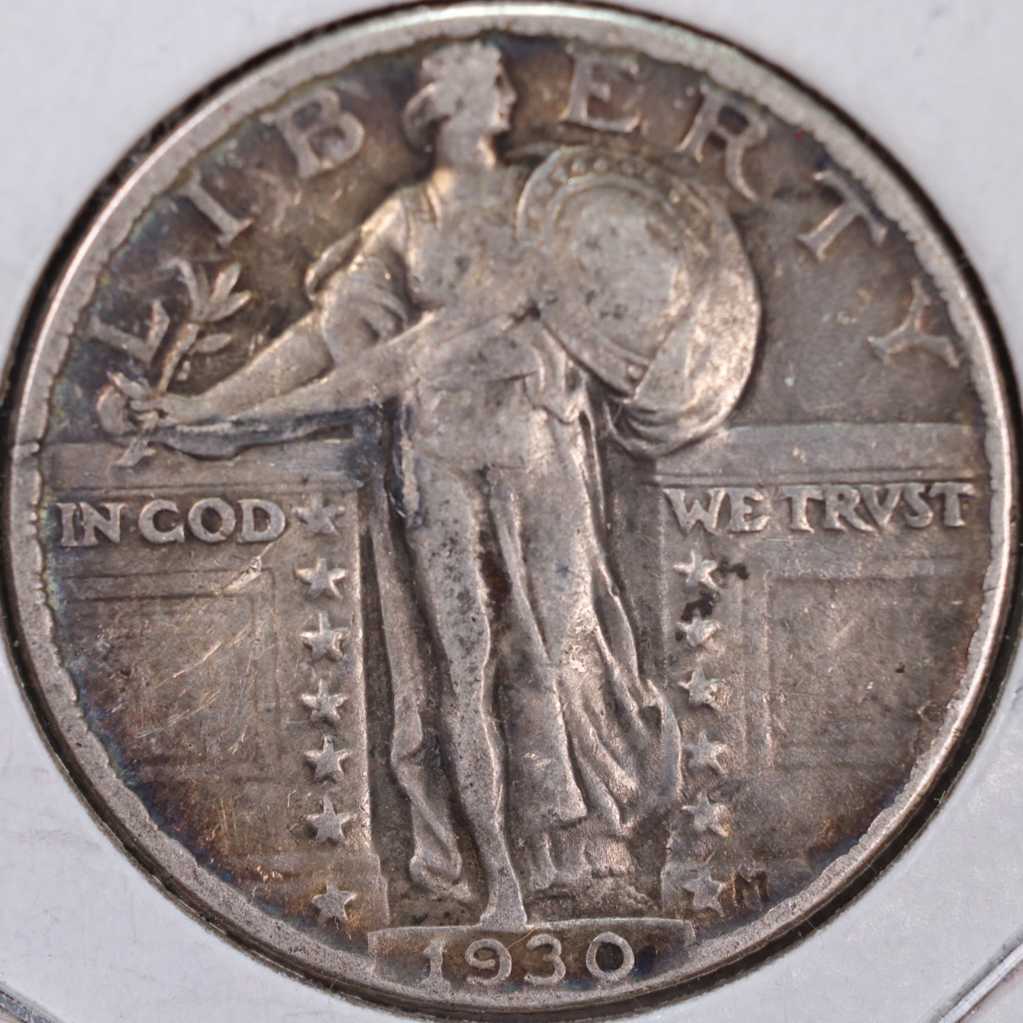 1930 Standing Liberty Quarter, About Uncirculated Coin, Store #QR0156