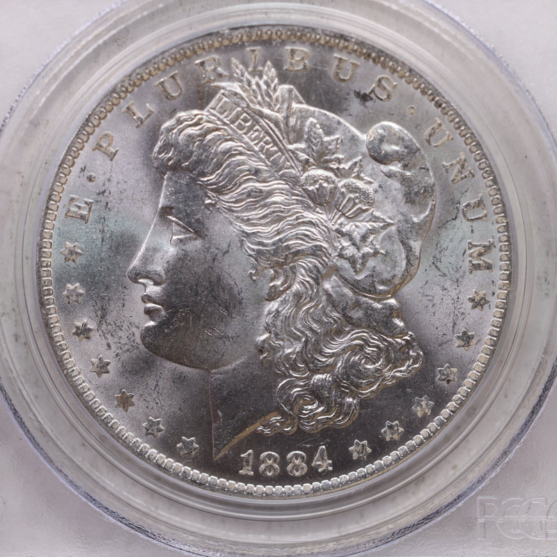 1884-O Morgan Silver Dollar, Uncirculated, PCGS MS-64, Store SALE