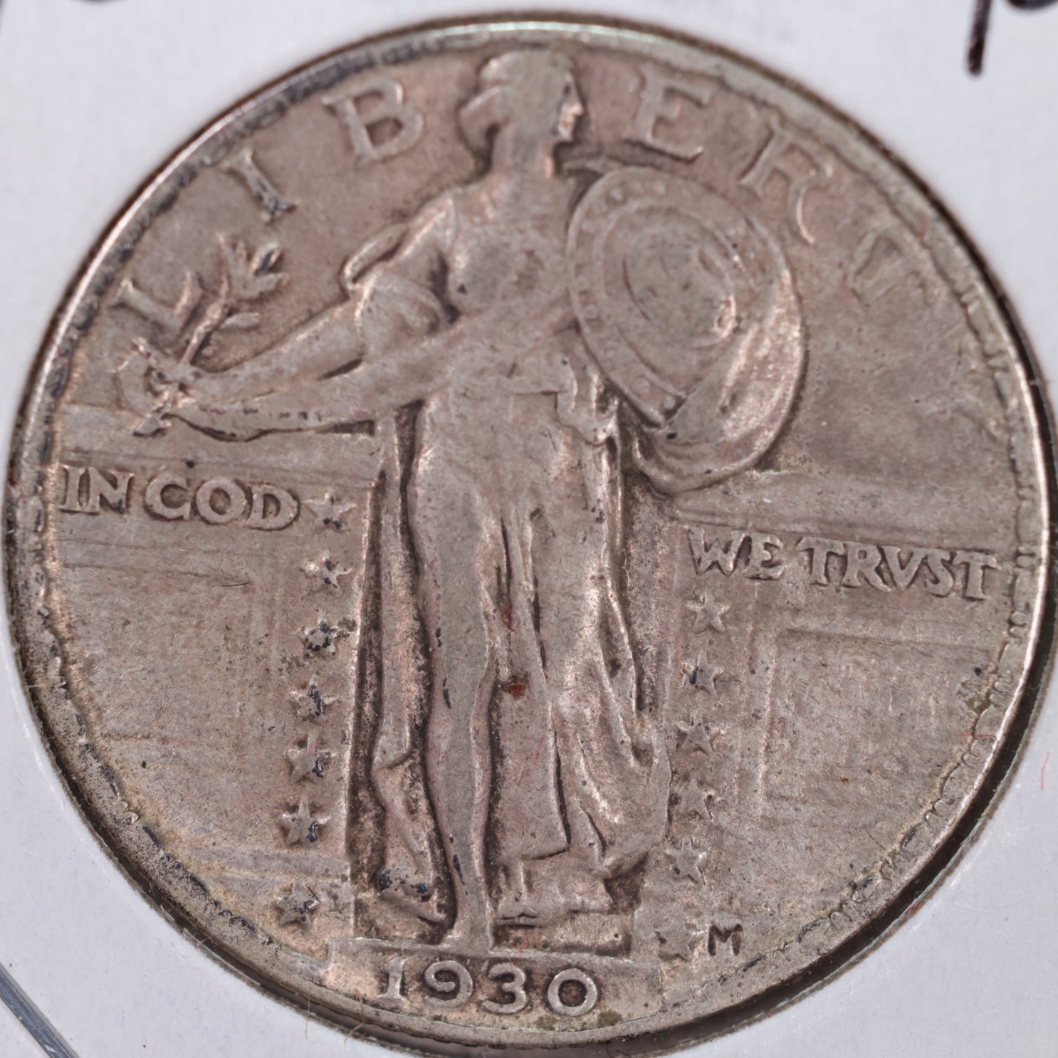 1930 Standing Liberty Quarter, About Uncirculated Coin, Store #QR0157