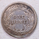 1903-O Barber Silver Dime., About Uncirculated Coin., Store