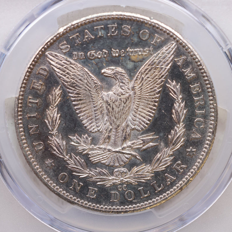1884-CC Morgan Silver Dollar, Uncirculated, PCGS Cleaned, Store SALE