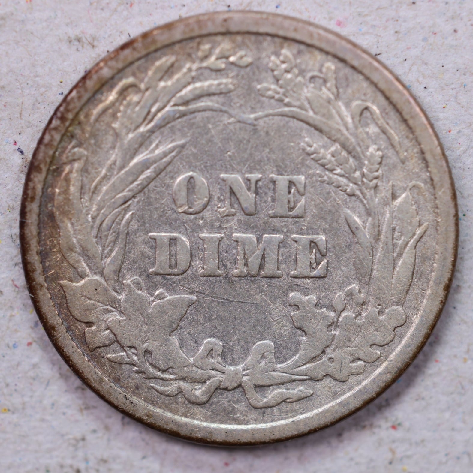 1906 Barber Silver Dime., Very Fine Circulated Coin., Store #1199