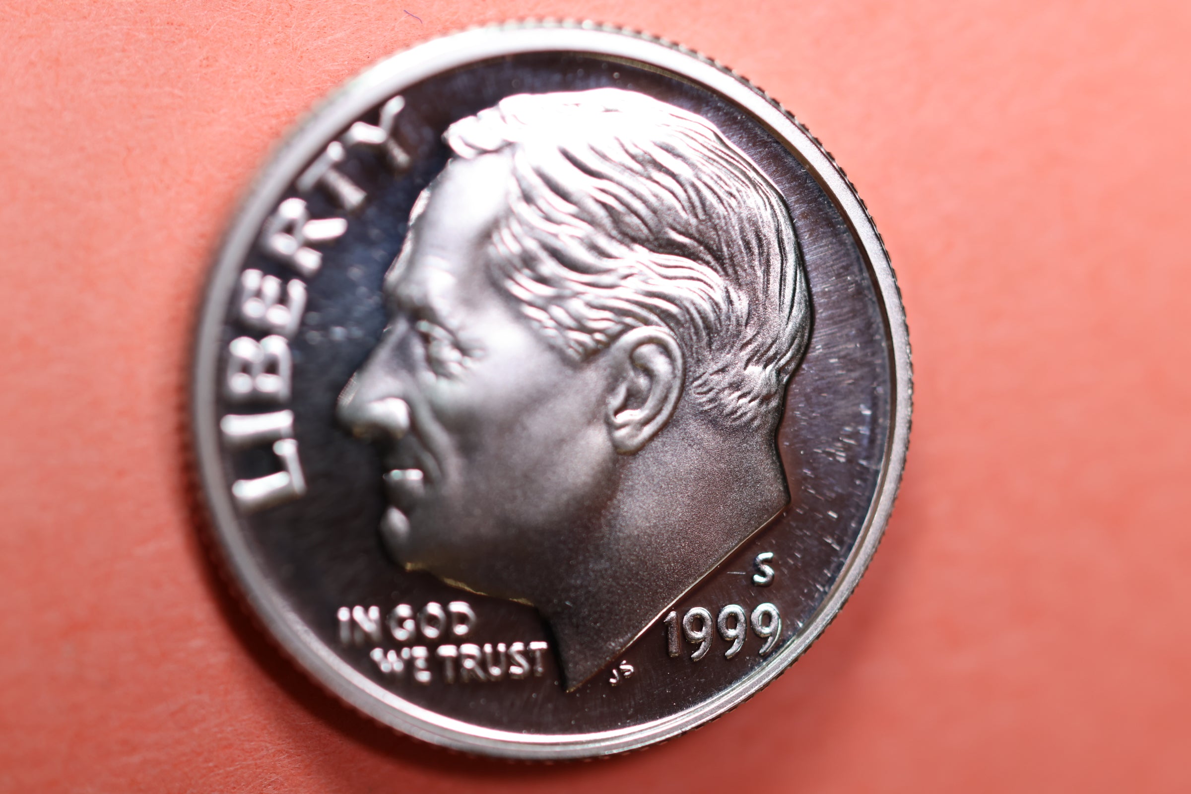 1999-S Proof Roosevelt Silver Dime, Affordable Uncirculated Coin, SALE #88173