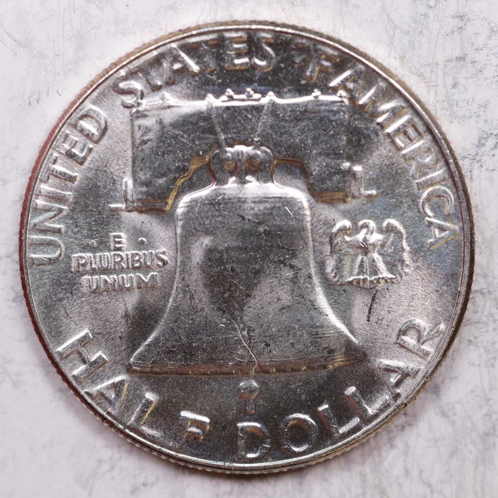 1957 Franklin Half Dollar, Mint State Uncirculated Coin, Store #HR1278