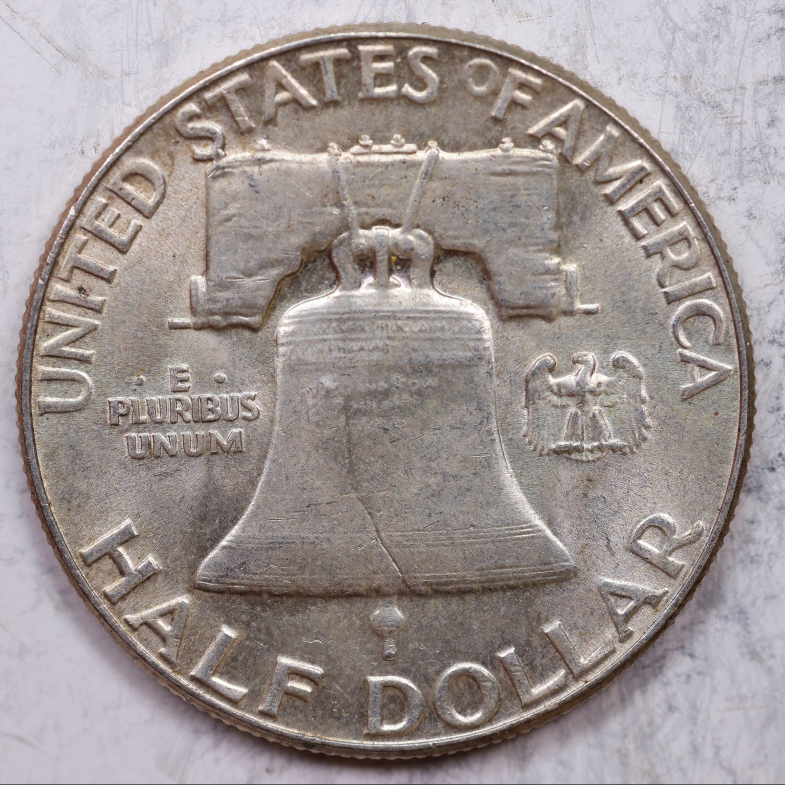 1957 Franklin Half Dollar, Mint State Uncirculated Coin, Store #HR1280