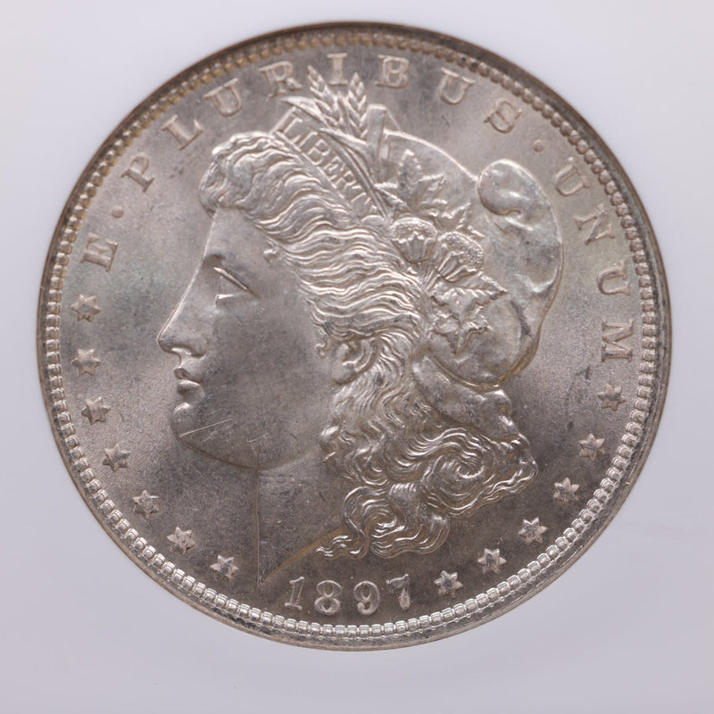 1897 Morgan Silver Dollar, Uncirculated, NGC MS-64, Store SALE