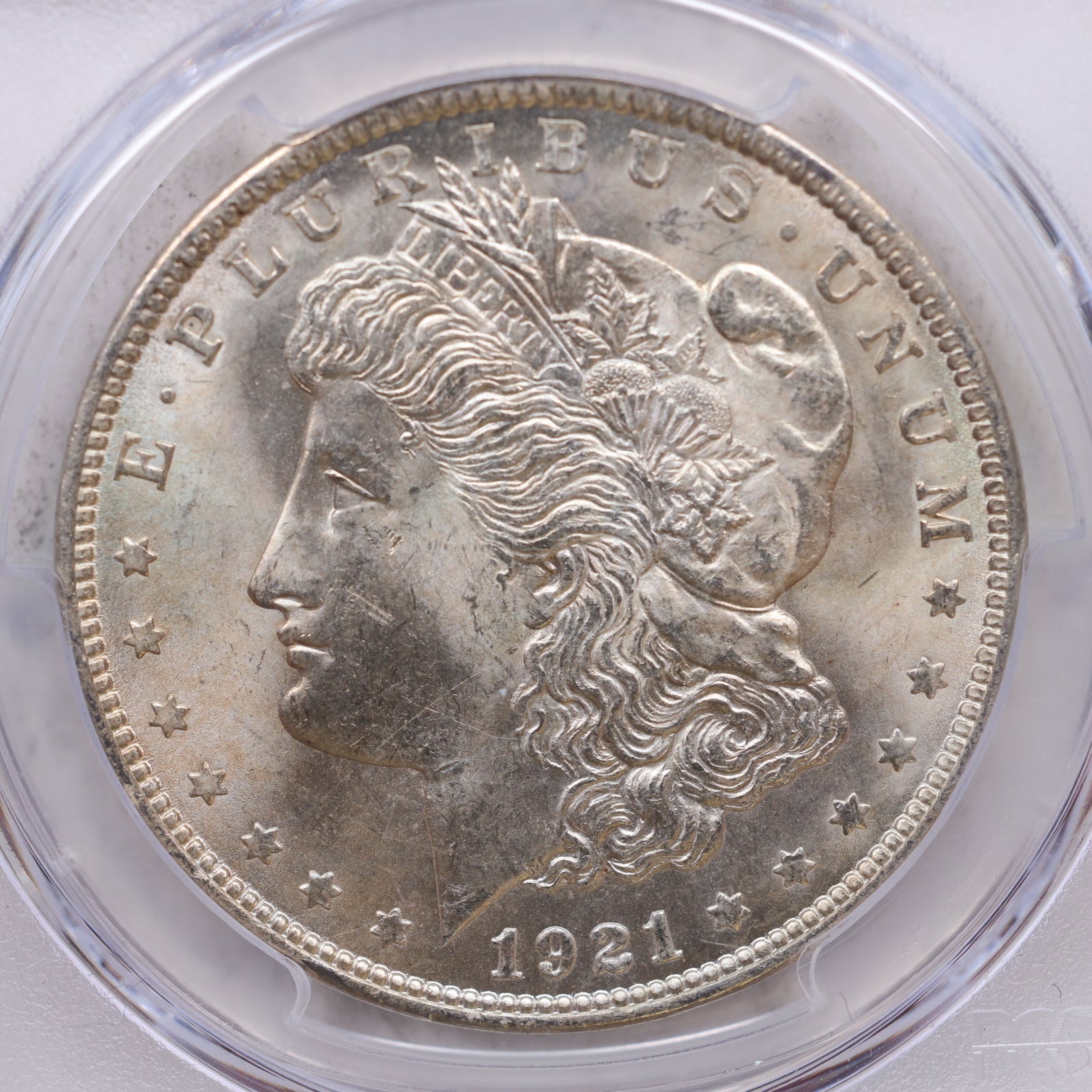 1921 Morgan Silver Dollar, Uncirculated, PCGS MS-65, Store SALE #GDR0320.